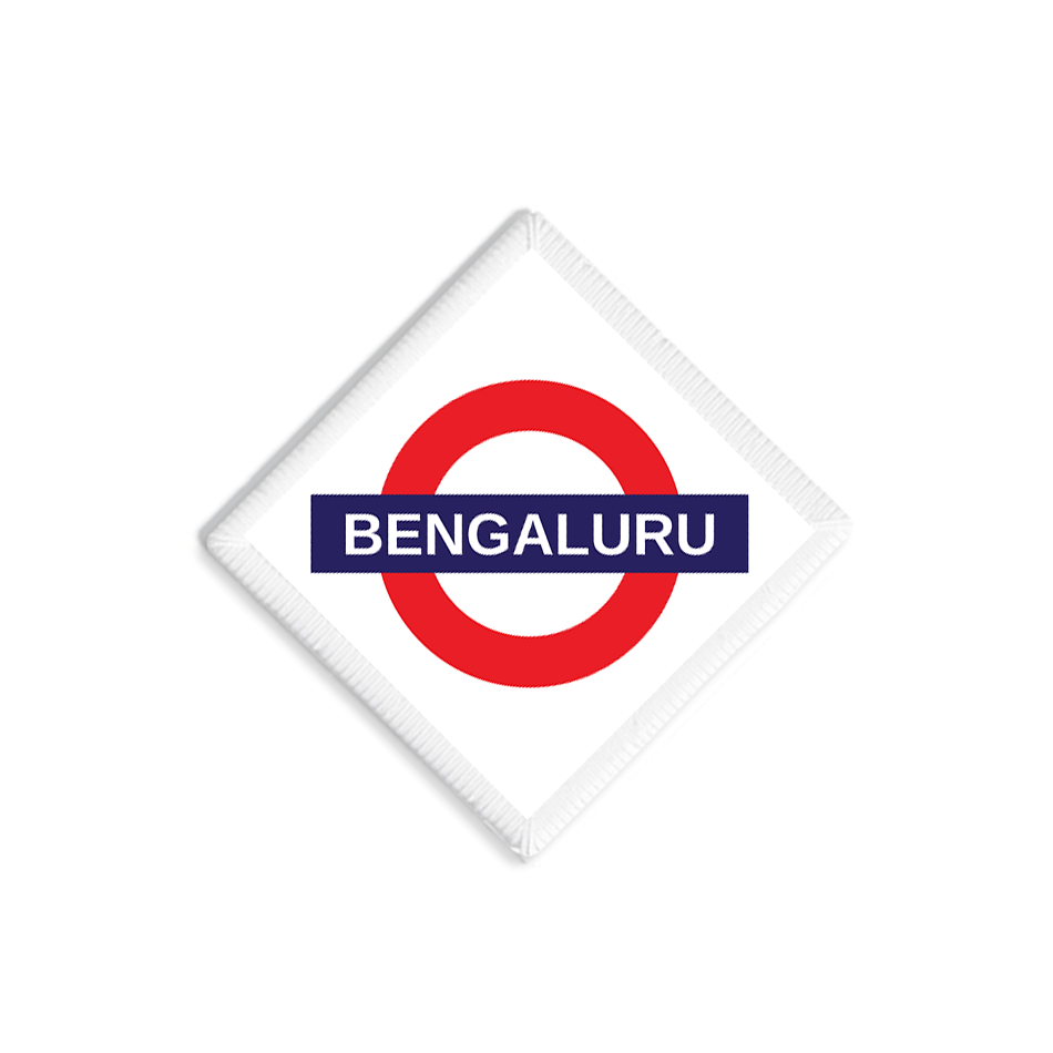 Bengaluru Railway Signboard Patch