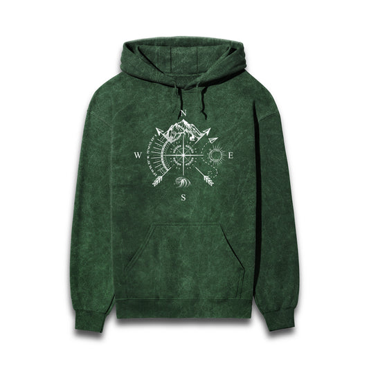 Elemental Pathfinder Acid Wash Hoodie