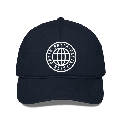 PRYTK Navy Blue Globe Cap