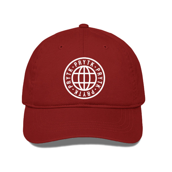 PRYTK Red Globe Cap