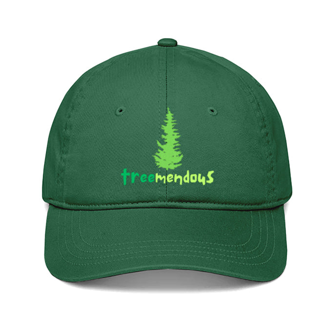 Green cap with a green tree logo and 'freemendous' text.
