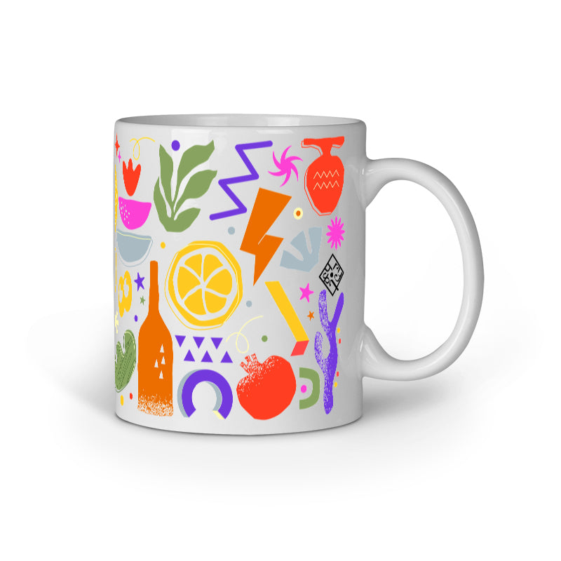 Organic Figures Mug