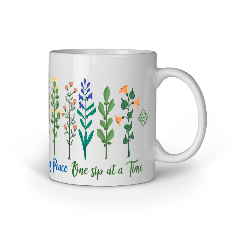 Peaceful Bloomtime Mug