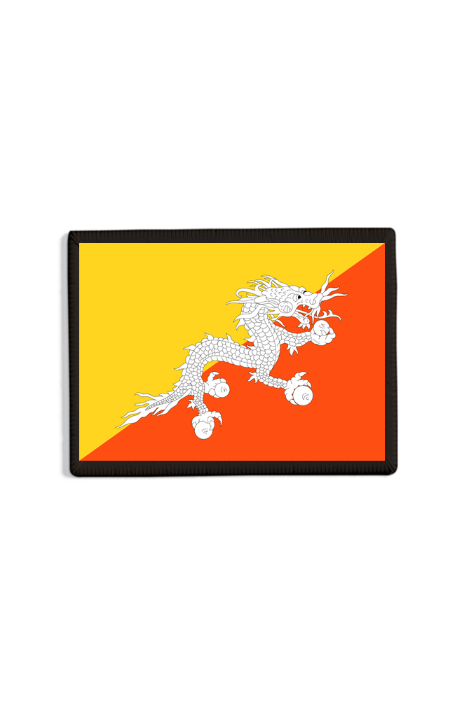 Bhutan Flag Patch