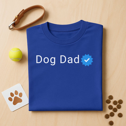 Verified Dog Dad - Men's T-shirt