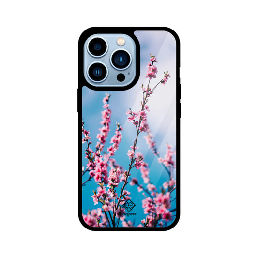 Peachy Petals iPhone Case