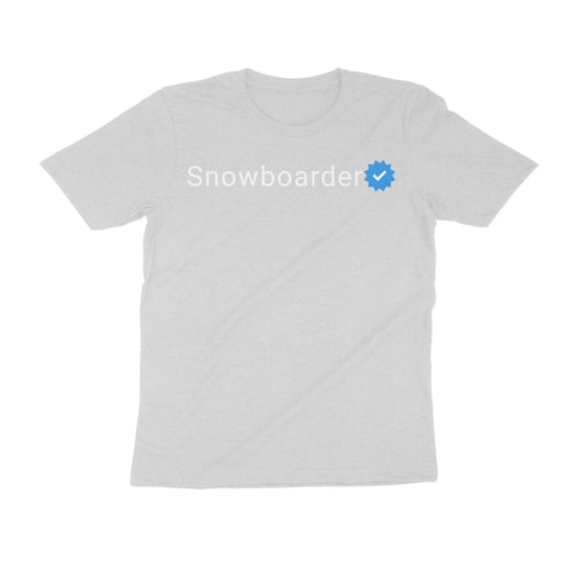 Verified Snowboarder - Men's T-shirt