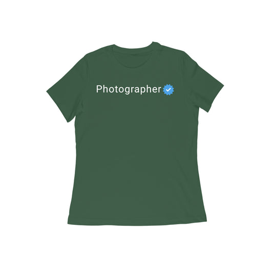 Verified Photographer - Women's T-shirt