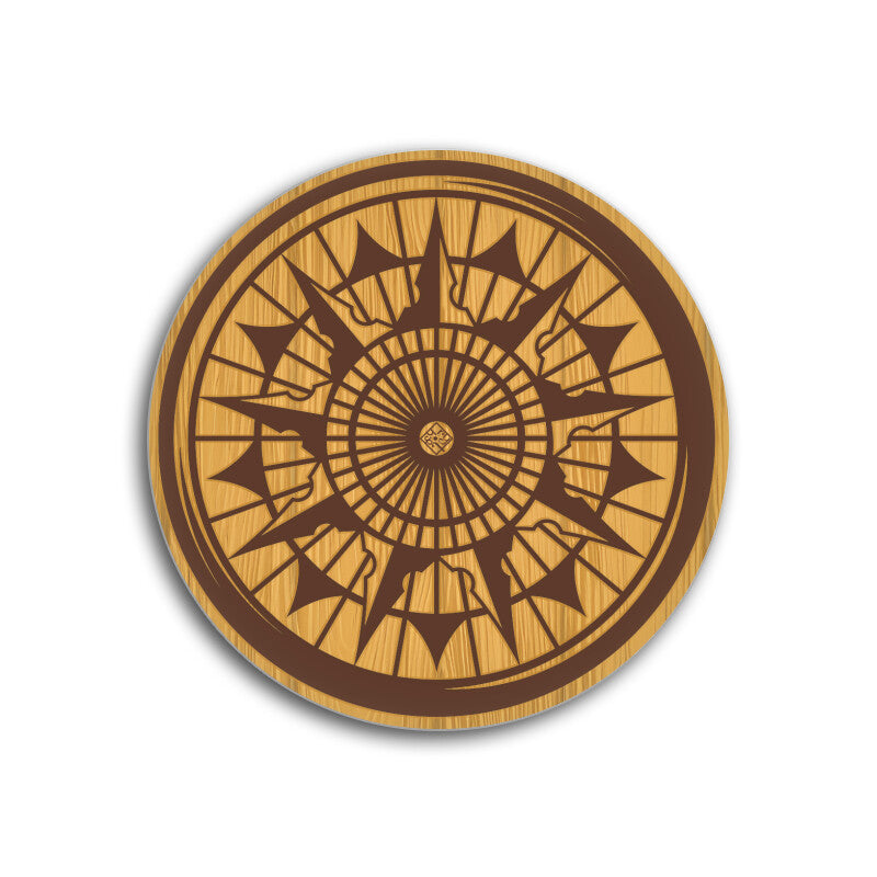 Compass Coaster Pack of 6 - I