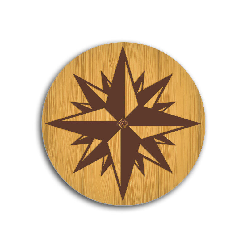 Compass Coaster Pack of 6 - I
