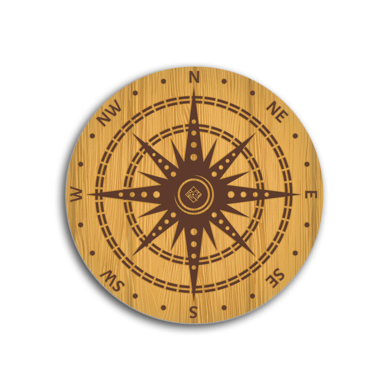 Compass Coaster Pack of 6 - II