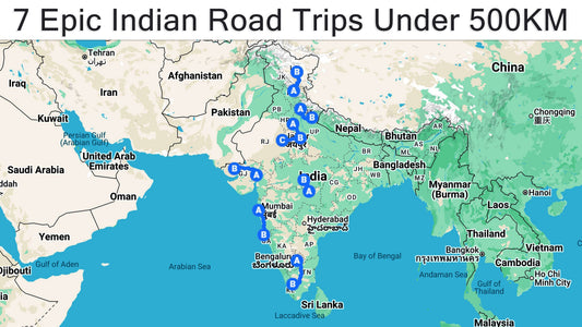 7️⃣ Epic Indian Road Trips Under 500KM