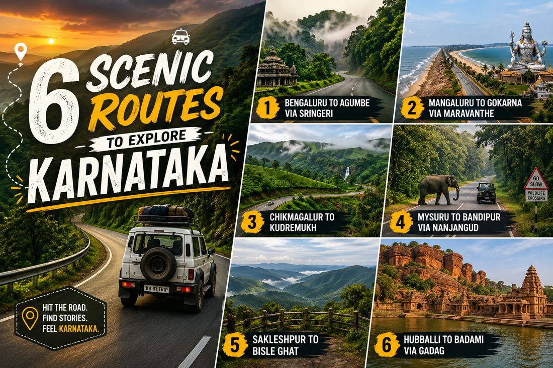 6 Scenic Routes to Explore Karnataka