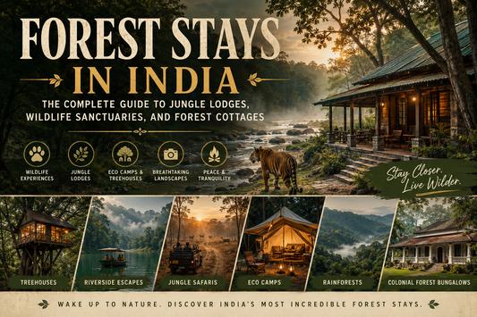 Forest Stays in India - Jungle Lodges, Wildlife Sanctuaries, and Forest Cottages