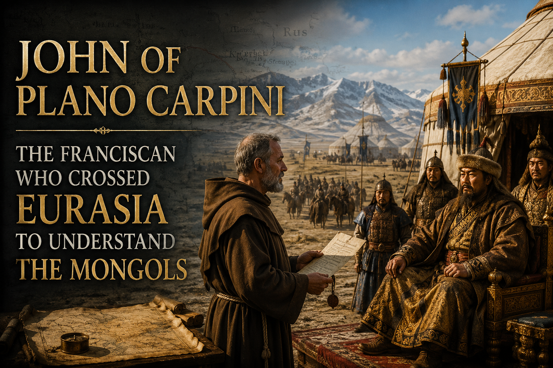 John of Plano Carpini: The Franciscan Who Crossed Eurasia to Understand the Mongols