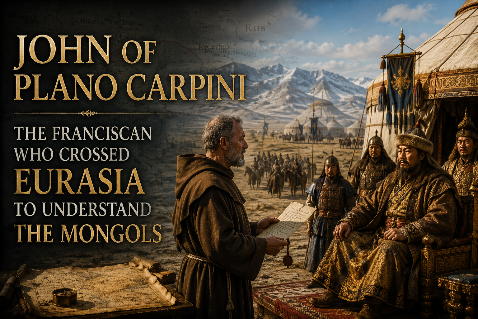 John of Plano Carpini: The Franciscan Who Crossed Eurasia to Understand the Mongols