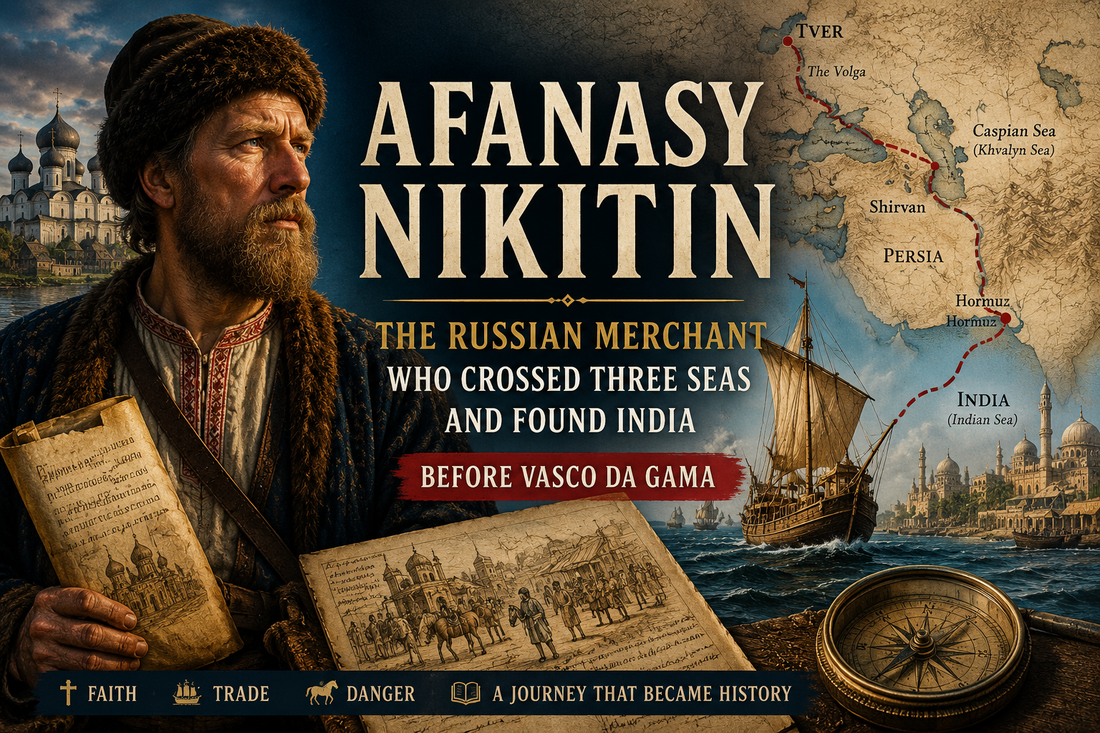 Afanasy Nikitin: The Russian Merchant Who Crossed Three Seas and Found India Before Vasco da Gama