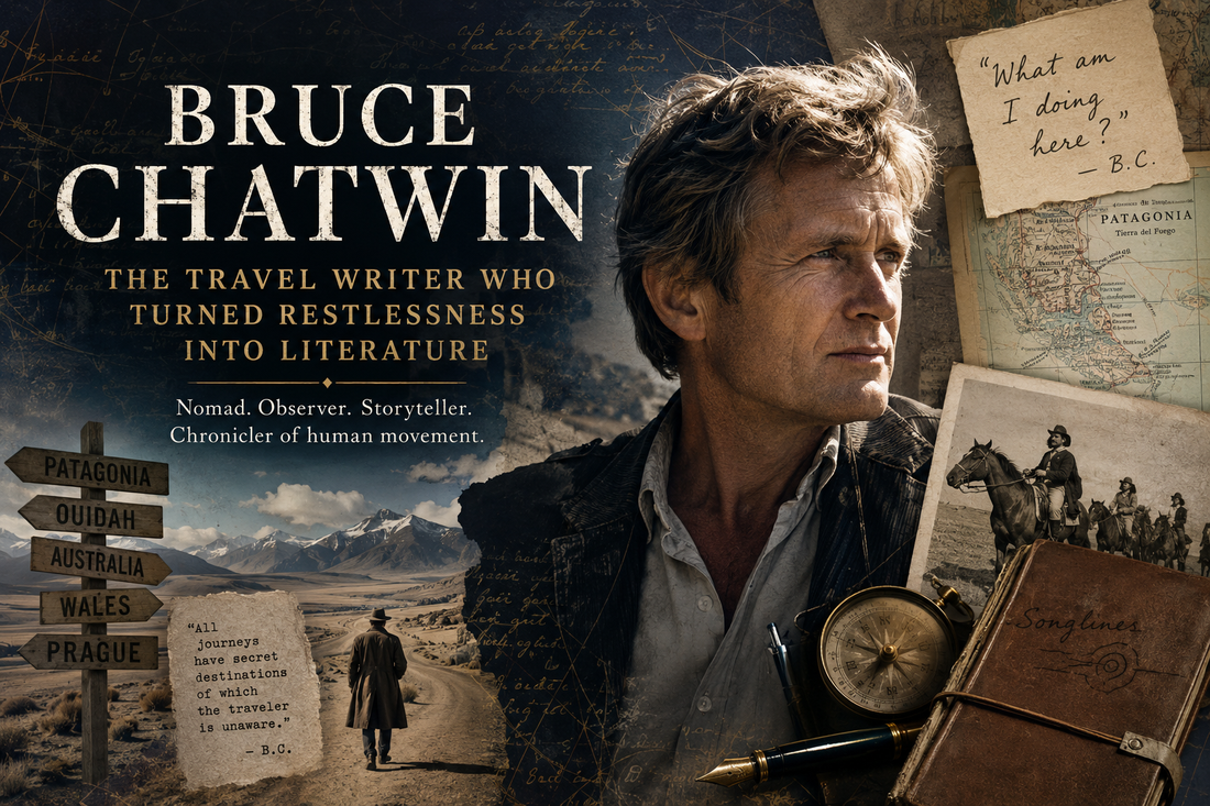 Bruce Chatwin: The Travel Writer Who Turned Restlessness Into Literature