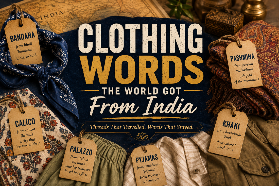 Clothing Words The World Got From India