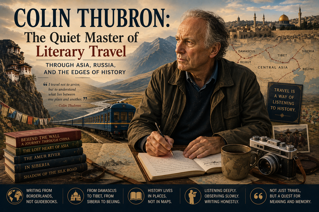 Colin Thubron: The Quiet Master of Literary Travel Through Asia, Russia, and the Edges of History