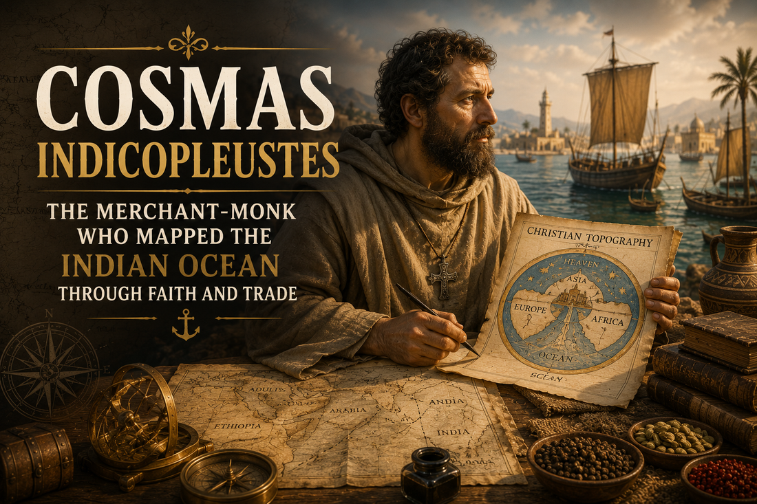Cosmas Indicopleustes: The Merchant-Monk Who Mapped the Indian Ocean Through Faith and Trade