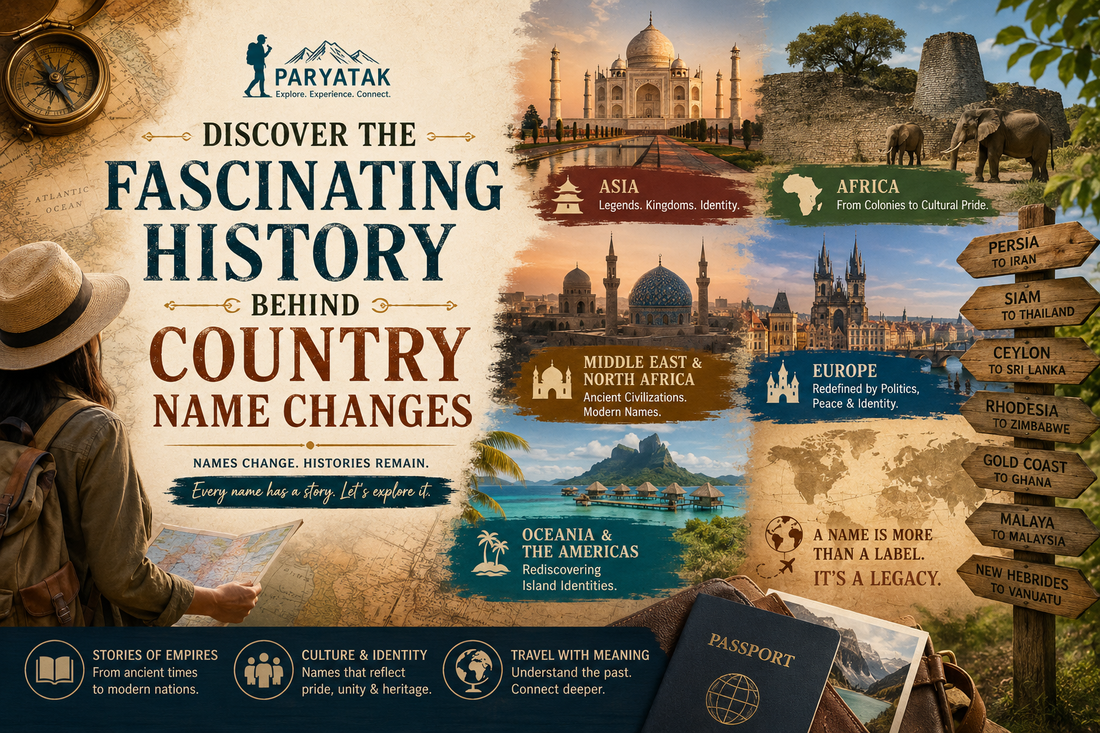 Discover the Fascinating History Behind Country Name Changes
