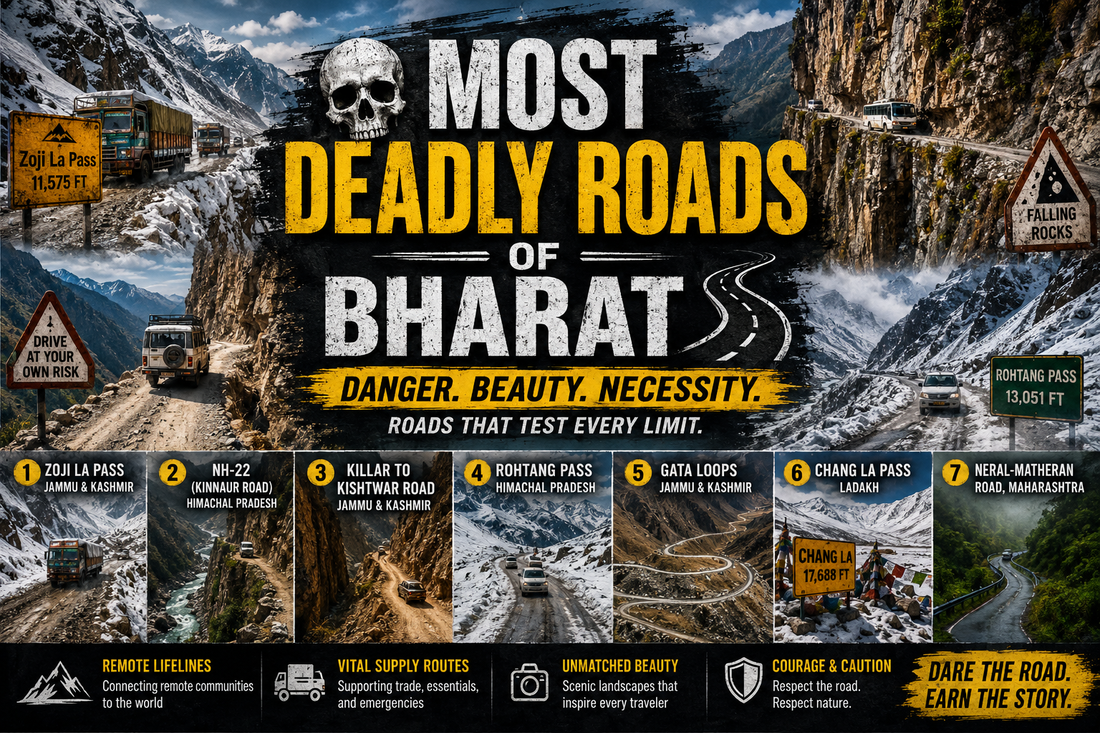 💀 Most Deadly Roads of Bharat 🇮🇳