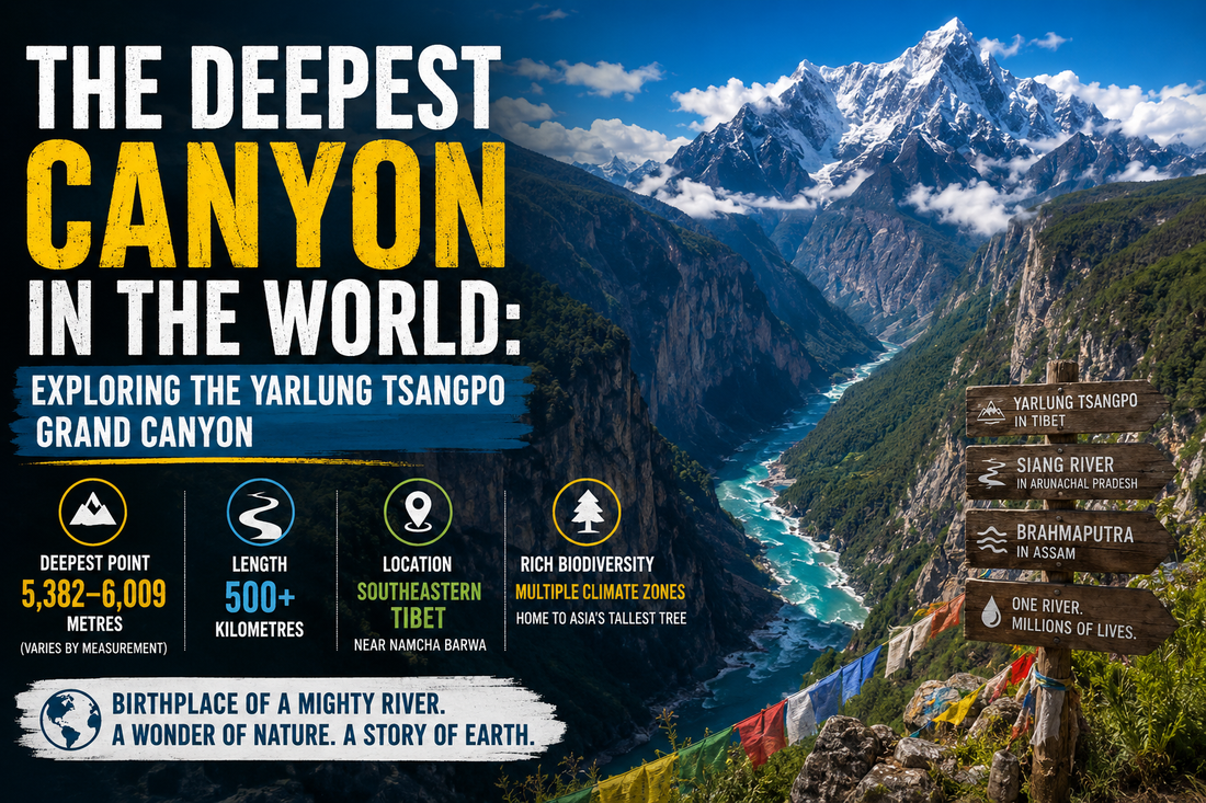 The Deepest Canyon in the World: Exploring the Yarlung Tsangpo Grand Canyon