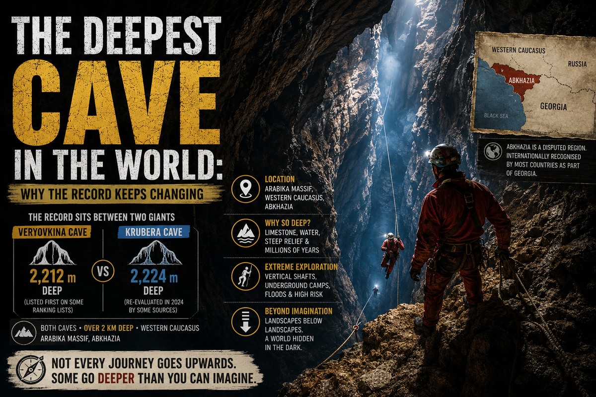 The Deepest Cave in the World: Why the Record Keeps Changing