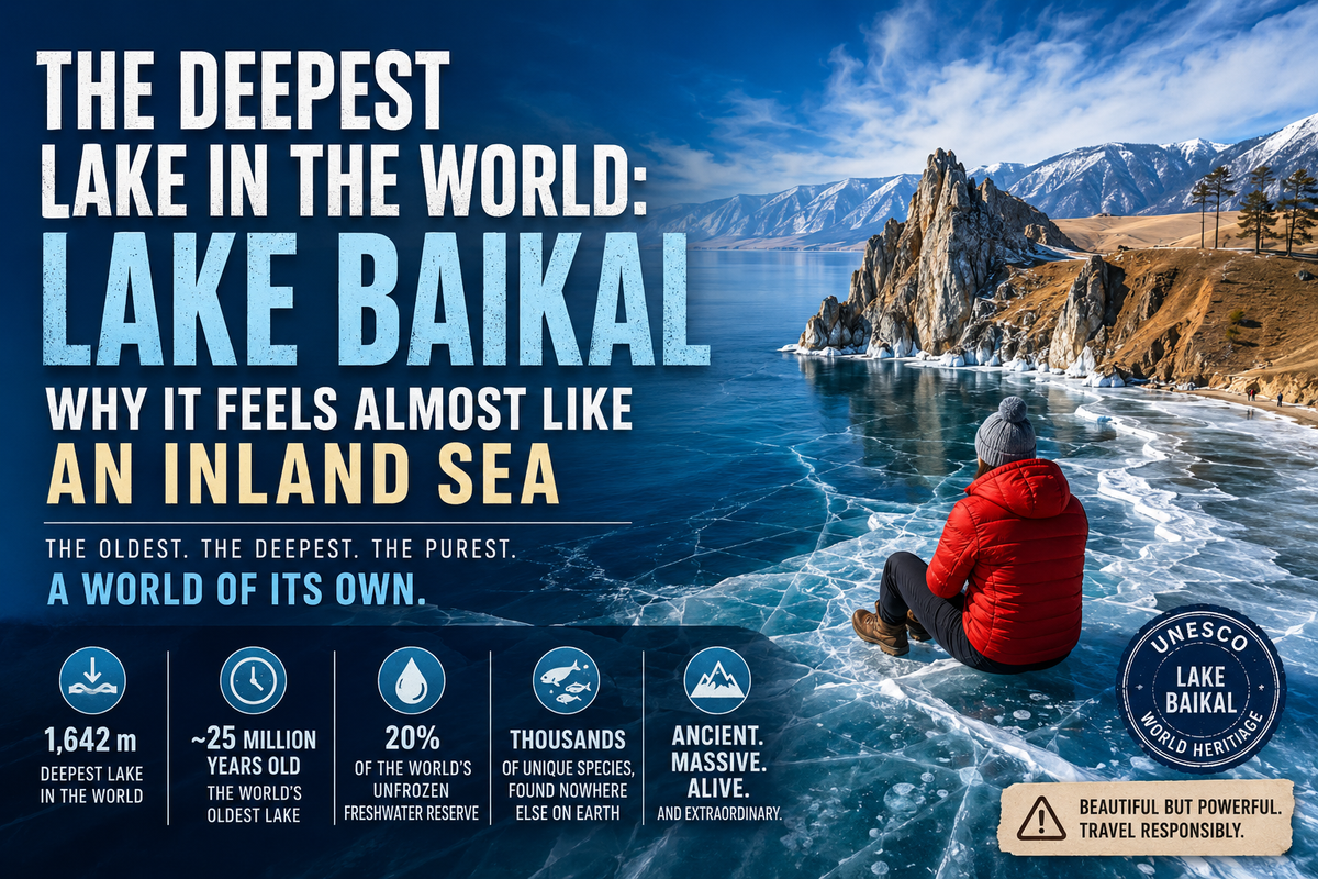 The Deepest Lake in the World: Why Lake Baikal Feels Almost Like an Inland Sea