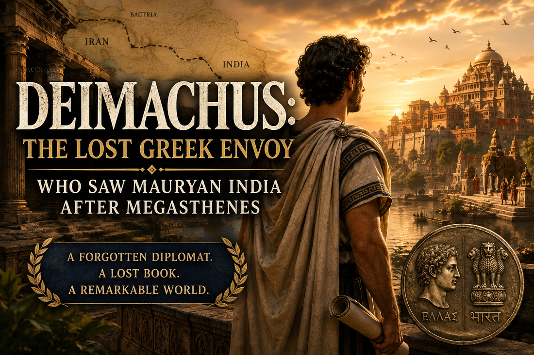 Deimachus: The Lost Greek Envoy Who Saw Mauryan India After Megasthenes