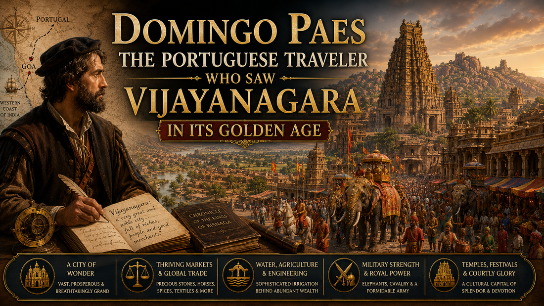 Domingo Paes: The Portuguese Traveler Who Saw Vijayanagara in Its Golden Age