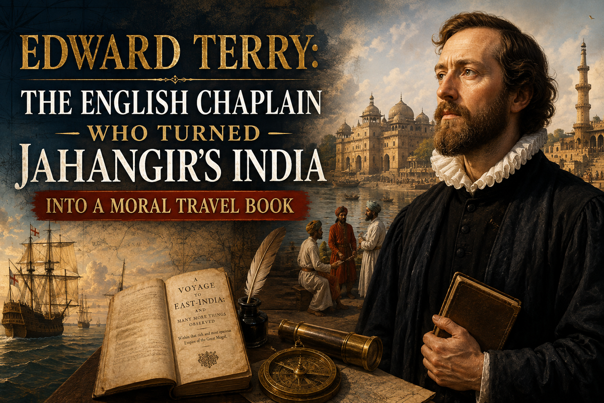 Edward Terry: The English Chaplain Who Turned Jahangir’s India Into a Moral Travel Book