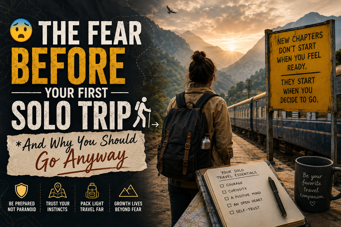 😨The Fear Before Your First Solo Trip🚶🏻‍➡️