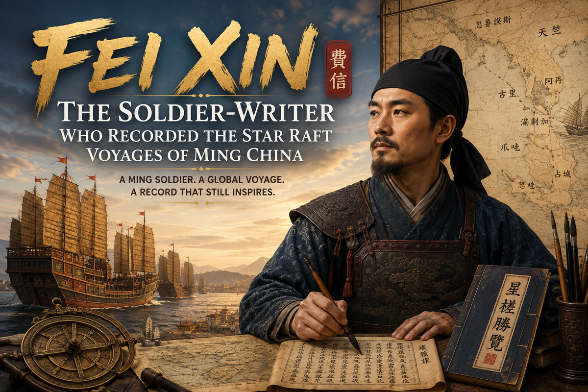 Fei Xin: The Soldier-Writer Who Recorded the Star Raft Voyages of Ming China
