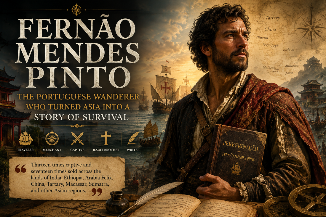 Fernão Mendes Pinto: The Portuguese Wanderer Who Turned Asia Into a Story of Survival