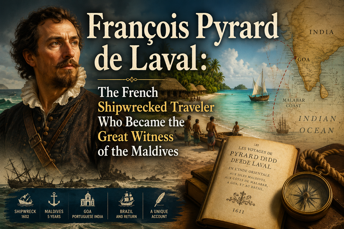 François Pyrard de Laval: The French Shipwrecked Traveler Who Became the Great Witness of the Maldives