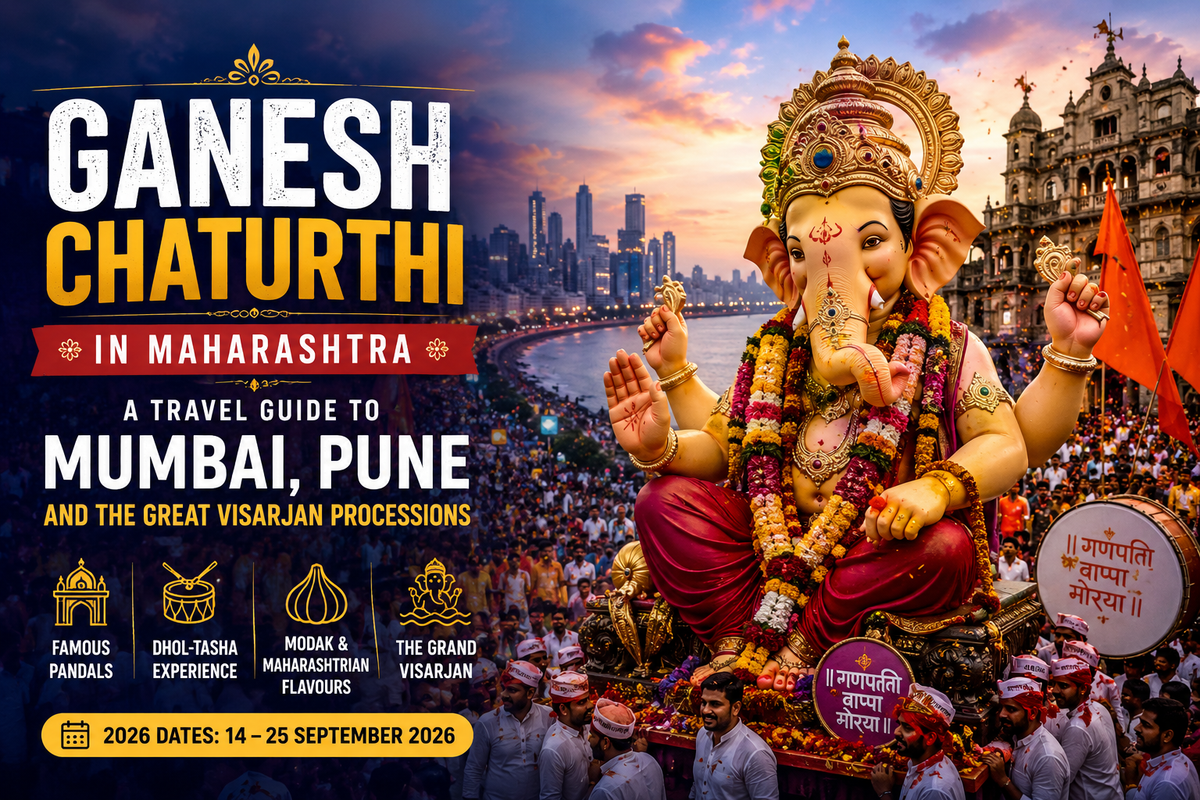 Ganesh Chaturthi in Maharashtra: A Travel Guide to Mumbai, Pune and the Great Visarjan Processions