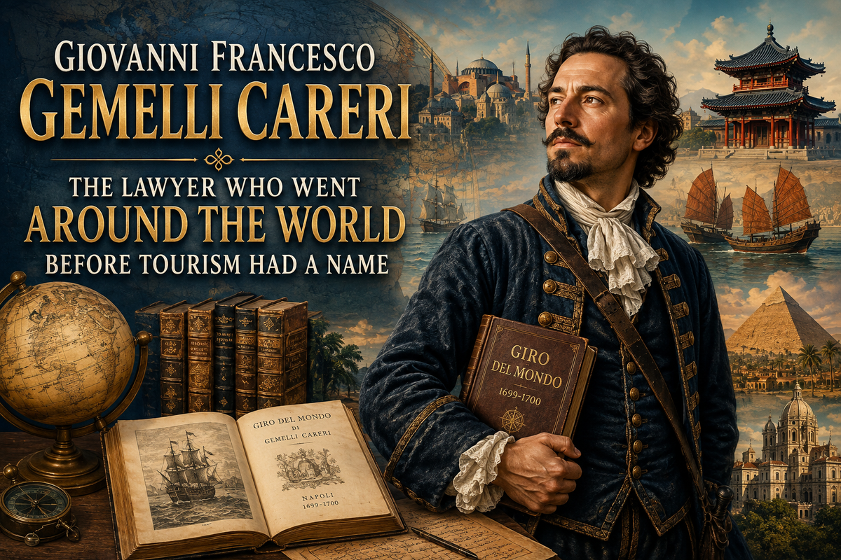 Giovanni Francesco Gemelli Careri: The Lawyer Who Went Around the World Before Tourism Had a Name