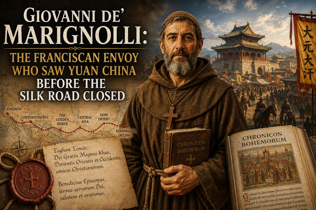 Giovanni de’ Marignolli: The Franciscan Envoy Who Saw Yuan China Before the Silk Road Closed