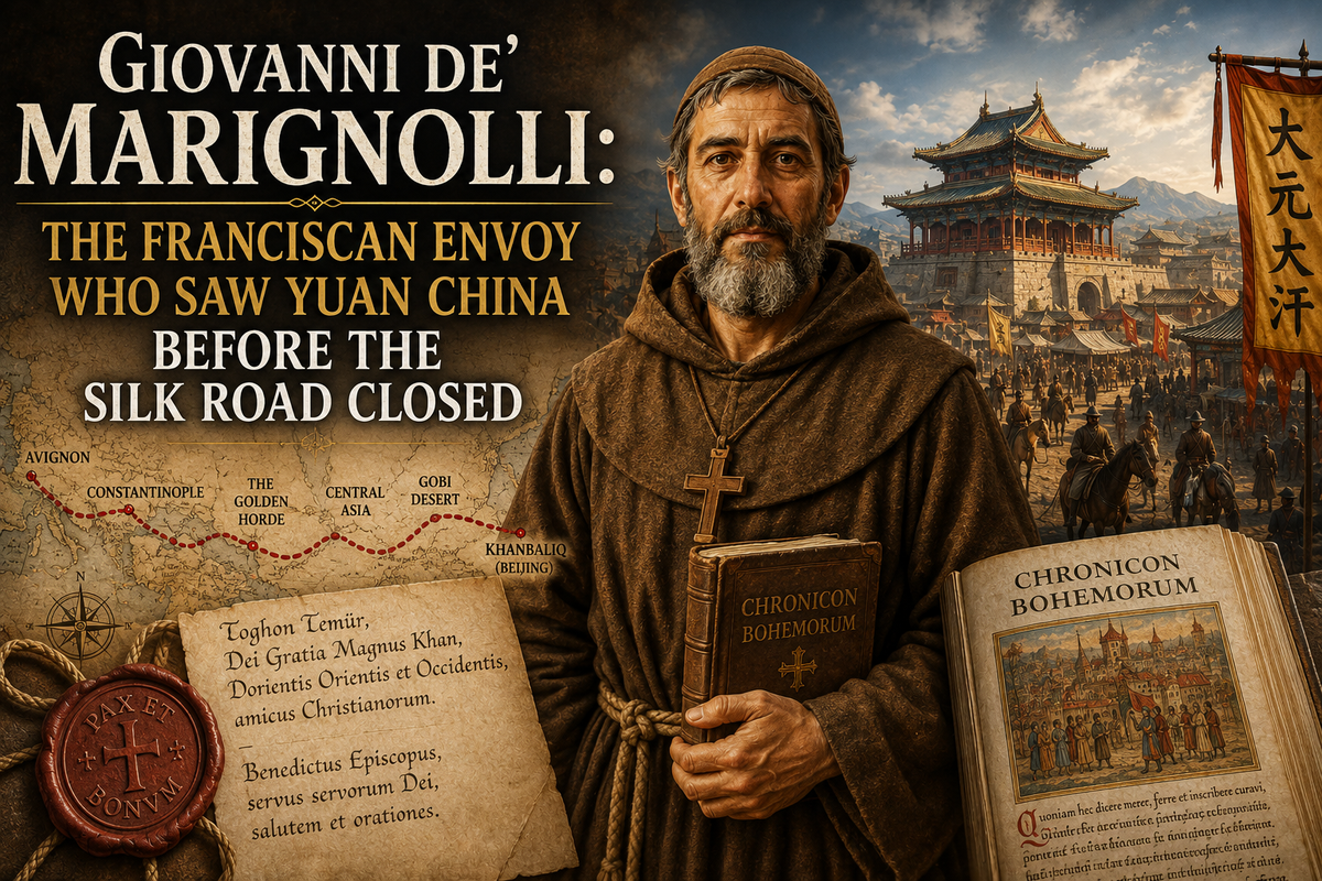 Giovanni de’ Marignolli: The Franciscan Envoy Who Saw Yuan China Before the Silk Road Closed