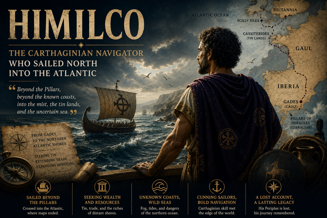 Himilco: The Carthaginian Navigator Who Sailed North Into the Atlantic