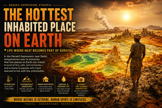 🔥Hottest Inhabited Place on Earth