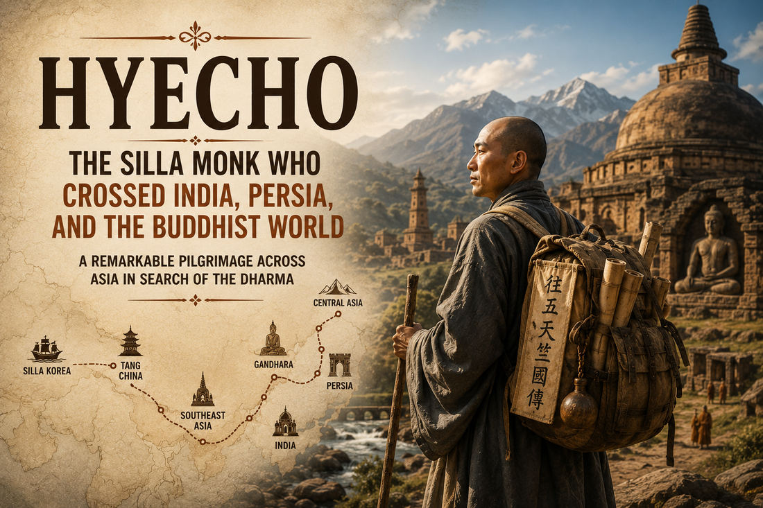Hyecho: The Silla Monk Who Crossed India, Persia, and the Buddhist World
