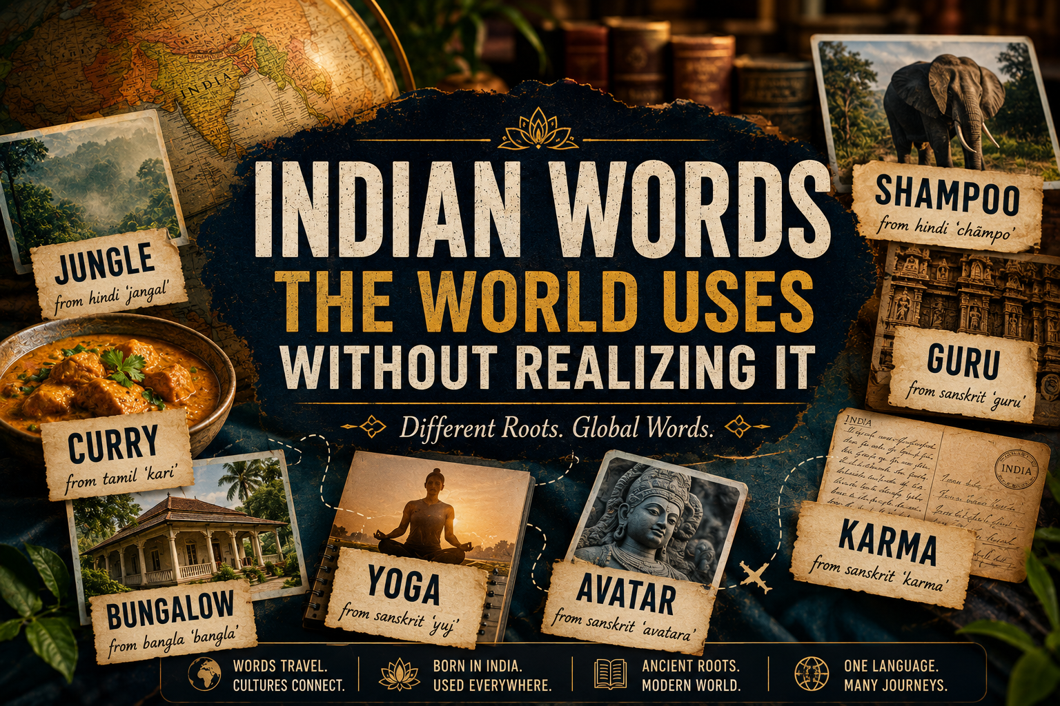 Indian Words the World Uses Without Realizing It