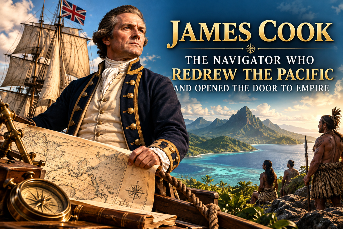 James Cook: The Navigator Who Redrew the Pacific and Opened the Door to Empire