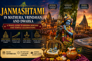 Janmashtami in Mathura, Vrindavan and Dwarka: A Travel Guide to Krishna Heritage and Temple Celebrations