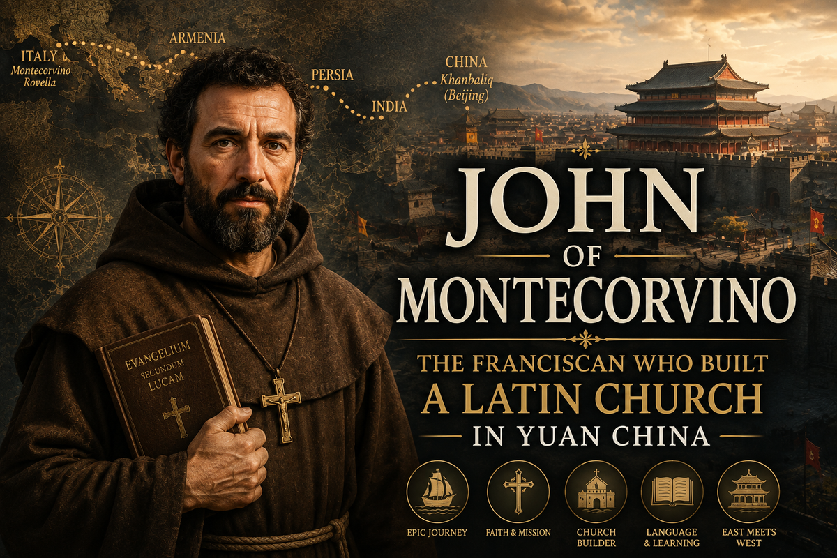 John of Montecorvino: The Franciscan Who Built a Latin Church in Yuan China
