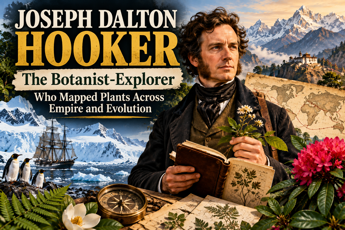 Joseph Dalton Hooker: The Botanist-Explorer Who Mapped Plants Across Empire and Evolution