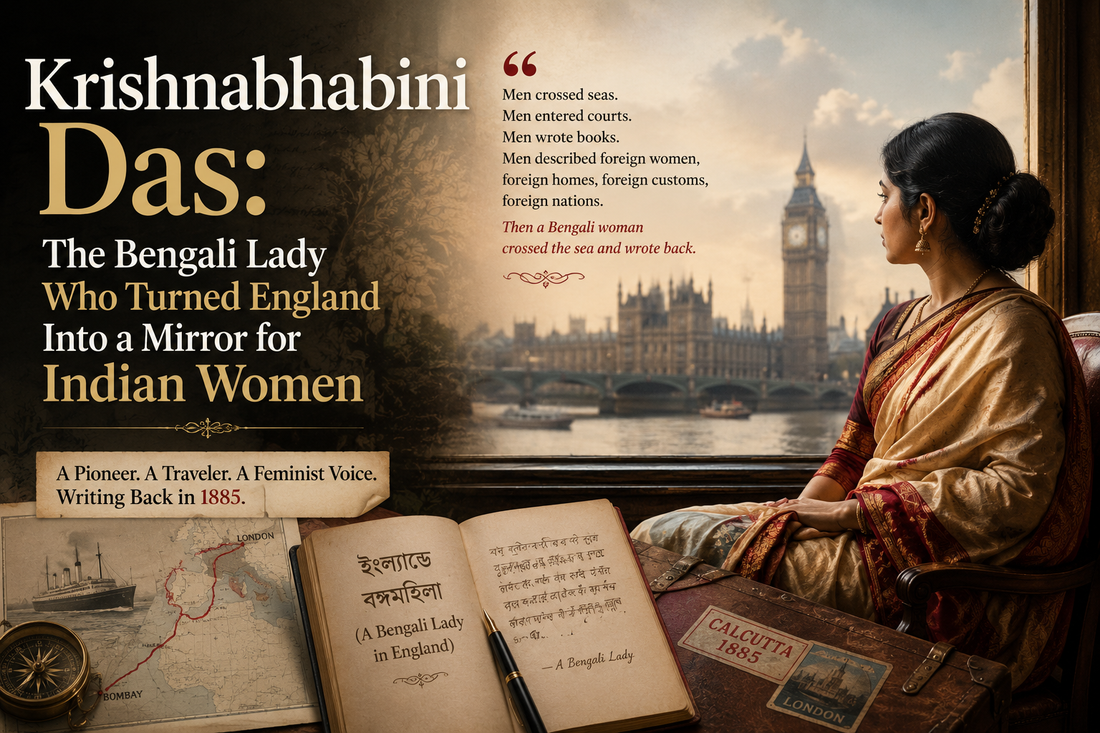 Krishnabhabini Das: The Bengali Lady Who Turned England Into a Mirror for Indian Women